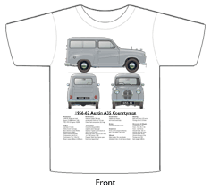 Austin A35 Countryman 1956-62 T-shirt Front
